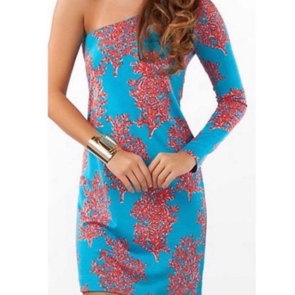 Lilly Pulitzer Coral Whitaker Dress